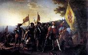 John Vanderlyn Columbus Landing at Guanahani, 1492 Sweden oil painting reproduction